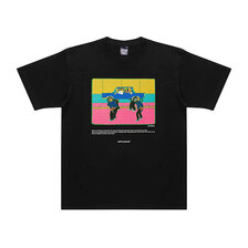 APPLEBUM "ALRIGHT" T-shirt 6.2oz Black JU2421103画像