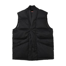 NANGA COTTON PEACH DOWN HANTEN VEST ND2441-1N505-A画像