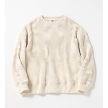 Jackman Waffle Crewneck JM7479画像