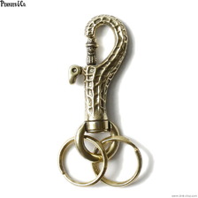 Peanuts&Co PEANUTS PATTERN HOOK brass画像