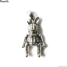 Peanuts&Co TEDDY BUNNYPEANUTS (silver&times;K10)画像