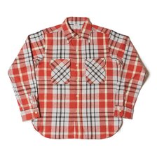 WAREHOUSE Lot 3104 FLANNEL SHIRTS C柄 ONE WASH画像