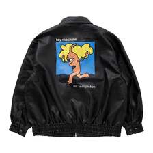 TOY MACHINE FAUX LEATHER JACKET TMFEJK25画像