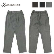 JOHNBULL プレスウォームワンタックイージーパンツ JM243P12画像