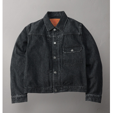 THE FLAT HEAD BLACK DENIM 40's JACKET FN-OJ-DB001C画像