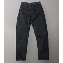 THE FLAT HEAD WIDE TAPERED BLACK DENIM PANTS FN-PA-DB003C画像
