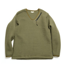 BURGUS PLUS Wool Pull Over Shirt BP24902画像