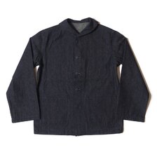 WAREHOUSE Lot 2220 U.S.NAVY SHAWL COLLAR COVERALL (INDIGO)画像