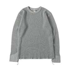 BARNS 20/2 Heavy Thermal Tough Neck Long Sleeve T-shirt BR-3080画像