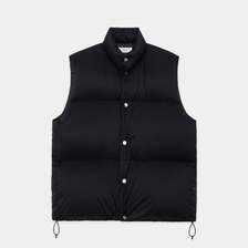 marka DOWN VEST - recycle nylon mini ripstop - M24C-19BL01A画像