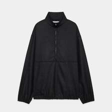 marka HALF ZIP TRACK JACKET - 2/32 WOOL SOFT FLANNEL - M24D-11BL01C画像