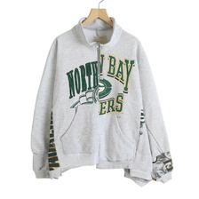 77circa circa make wide half zip sweat top CC24AW-12画像