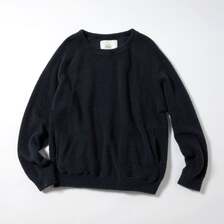 GOLD WOOL SUPER 140's FLEECE RAGLAN CREW NECK SHIRT 24B-GL69421画像
