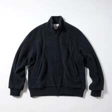 GOLD WOOL SUPER 140's FLEECE TRACK JACKET 24B-GL15595画像