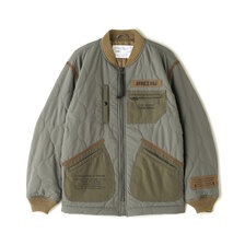 AVIREX QUILTED ARMY JACKET FLYING SHARKS 7834252024画像