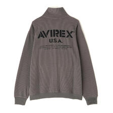 AVIREX EXTREME THERMAL ZIP STAND OFFICIAL LOGO 7834230019画像