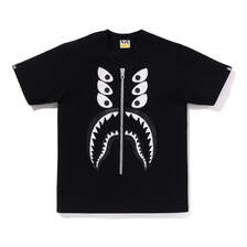 A BATHING APE &times; BOUNTY HUNTER MAD SHARK TEE画像