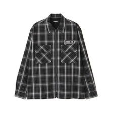 AVIREX ZIP UP FLANNEL SHIRT 7834220005画像