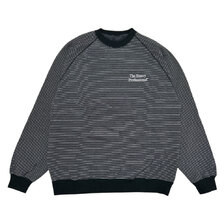 ENNOY BORDER CREW NECK SWEAT画像