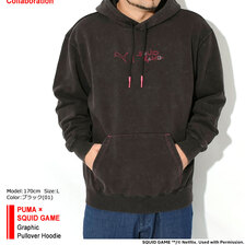 PUMA &times; SQUID GAME Graphic Pullover Hoodie 627427画像