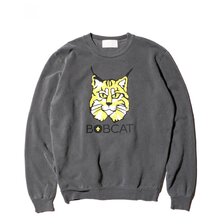 THRIFTY LOOK BOBCAT US MADE PIGMENT CREW SWEAT TL24F017画像
