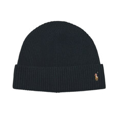 POLO RALPH LAUREN Cable Knit Beanie BLACK MAPOHGS0J421916画像