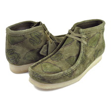 Clarks WALLABEE BOOT Billionaire Boys Club DRK GREEN INT 26169839画像