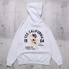The Endless Summer TES RUDE BUHI EMB BIG SWEAT PARKA C-24774303画像
