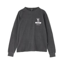 AVIREX FADE WASH HONEYCOMB WAFFLE T-SHIRT 7835130010画像