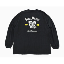 BEN DAVIS Cards EMB Brushed L/S Tee C-25380025画像