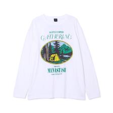 MANASTASH L/S TEE CAMPERS GATHERING 7925130015画像