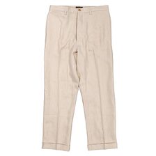 Workers IVY Trousers, 21, French Linen Herringbone画像