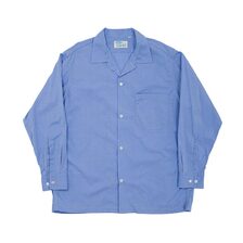Workers Open Collar Shirt, Broadcloth画像