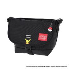 Manhattan Portage Nylon Messenger Bag JR Flap Zipper Pocket Pok&eacute;mon Pikachu MP1605JRFZPPIKACHU画像