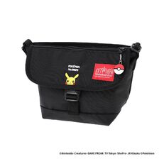 Manhattan Portage Nylon Messenger Bag Flap Zipper Pocket Pok&eacute;mon Pikachu MP1603FZPPIKACHU画像