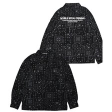 DOUBLE STEAL Paisley Print Shirt JKT 745-35080画像