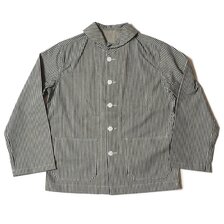 WAREHOUSE Lot 2220 U.S.NAVY SHAWL COLLAR COVERALL ヒッコリー画像