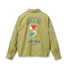 TAILOR TOYO Lot No. TT15684 / Late 1960s Style Cotton Vietnam Jacket &ldquo;VIETNAM MAP&rdquo;画像