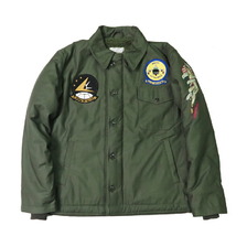 Buzz Rickson's No. BR15581 / Type DECK A-2 &ldquo;U.S. NAVY HANDPAINT&rdquo;画像