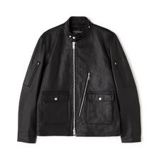 AVIREX LEATHER MILITARY RIDERS JACKET 7835150010画像