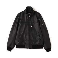 AVIREX STAND LEATHER MA-1 MOD JACKET 7835150007画像