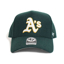'47 Brand Athletics Chain Stitch '47 OFFSIDE Dark Green CHSMD18WIS画像