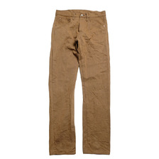 BURGUS PLUS Lot.711 Standard Straight 14oz Selvedge Brown Denim Pants 711-11画像