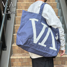 V.A. &times; L.L.Bean TOTE BAG NAVY画像