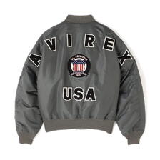AVIREX 50th Anniversary MA-1 SIGNATURE BIG LOGO 7835952019画像