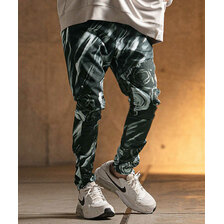 GLIMCLAP Tight fit track pants-Ver. monochrome pattern switching- 18-006-GLS-CF画像