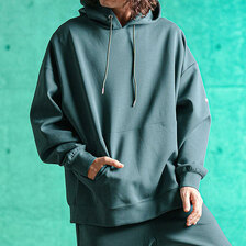 GLIMCLAP Double knit fabric hoodie 18-008-GLS-CF画像