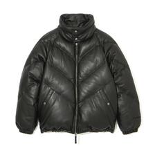 MANASTASH LEATHER DOWN JACKET 7925950005画像