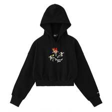 X-girl &times; THE POWERPUFF GIRLS SWEAT HOODIE 105251012020画像