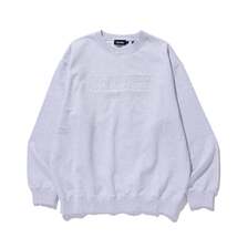 X-LARGE EMBOSSED STANDARD LOGO CREWNECK SWEATSHIRT 101251012003画像